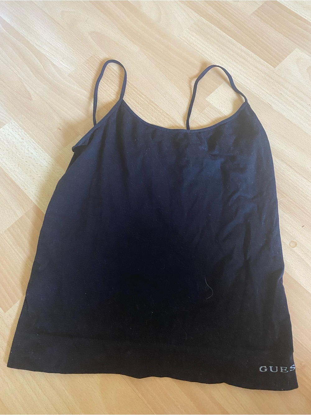 FREE ADD ON!! GUESS Long Black Spaghetti Strap Tank Top